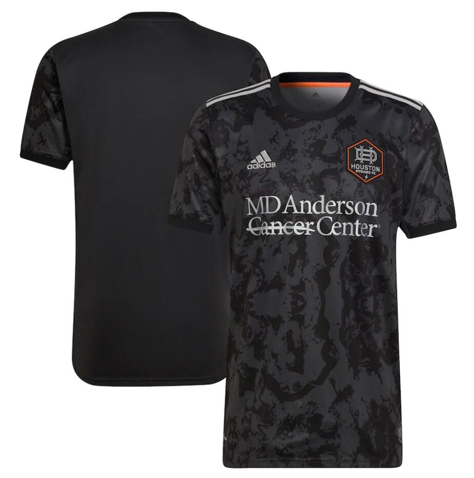 2022/23 Houston Dynamo Away Black Soccer Jersey Shirt